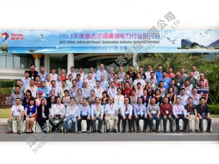 2013年-道达尔润电力行业润滑油研讨会